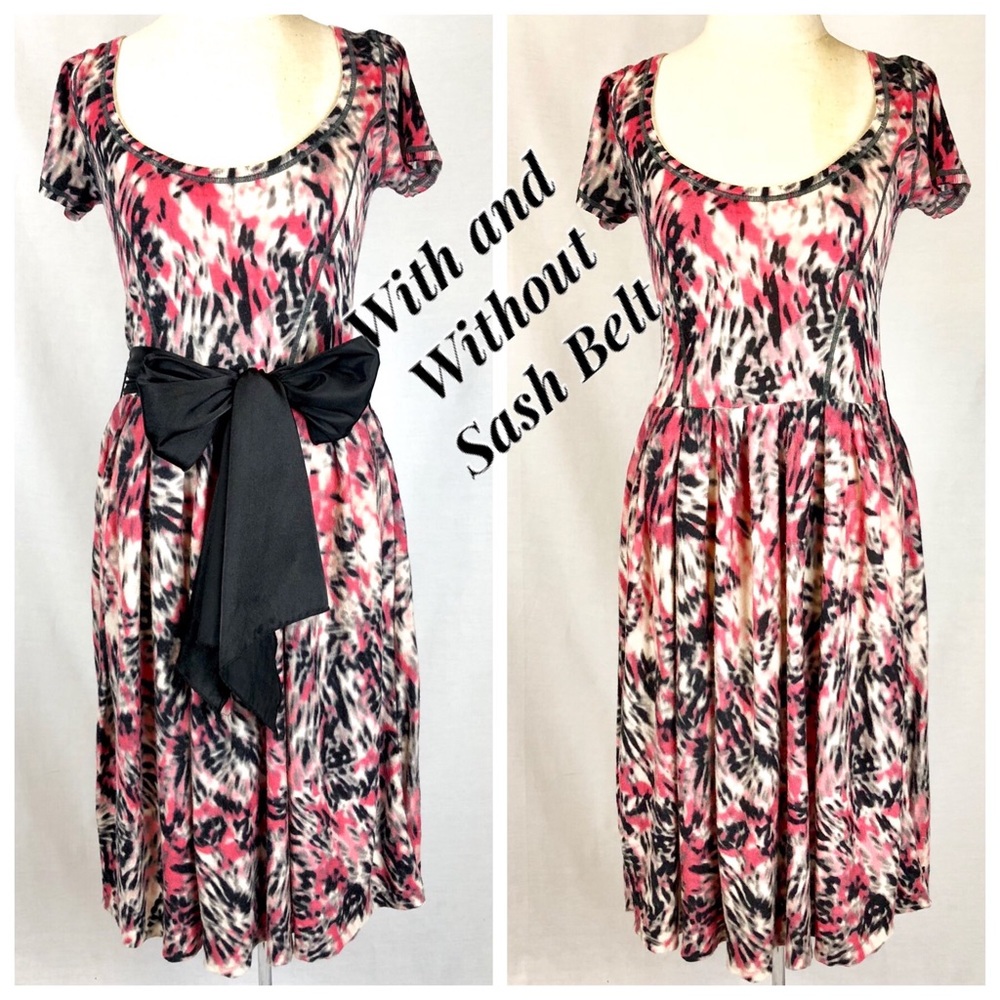 EUC Anthropologie Midnight Safari Dress by Sparrow